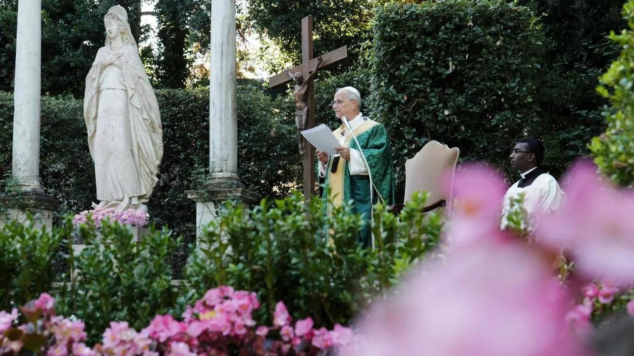 Pope Leo Xiv Highlights Ecological Crisis At Mass For Creation Image
