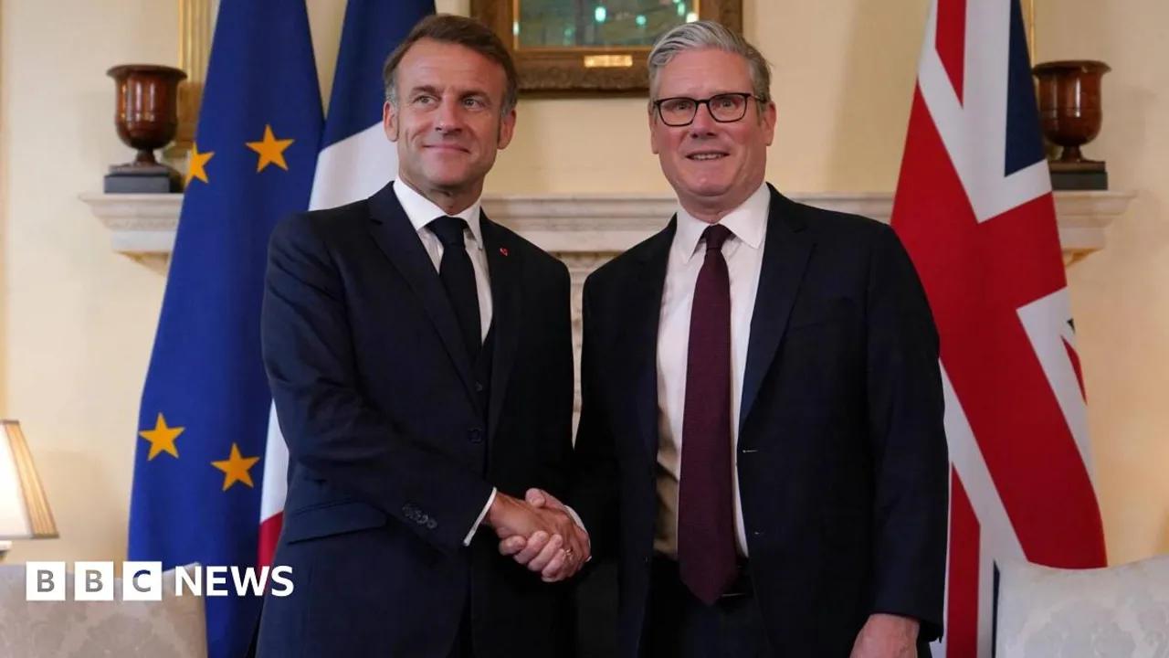 Macron And Starmer Discuss Migrant Exchange Deal Image
