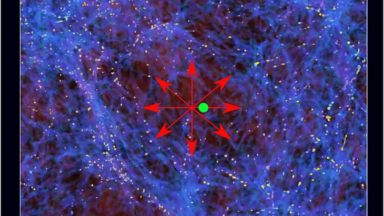 Milky Way May Reside In A Cosmic Void, Addressing Hubble Tension Image
