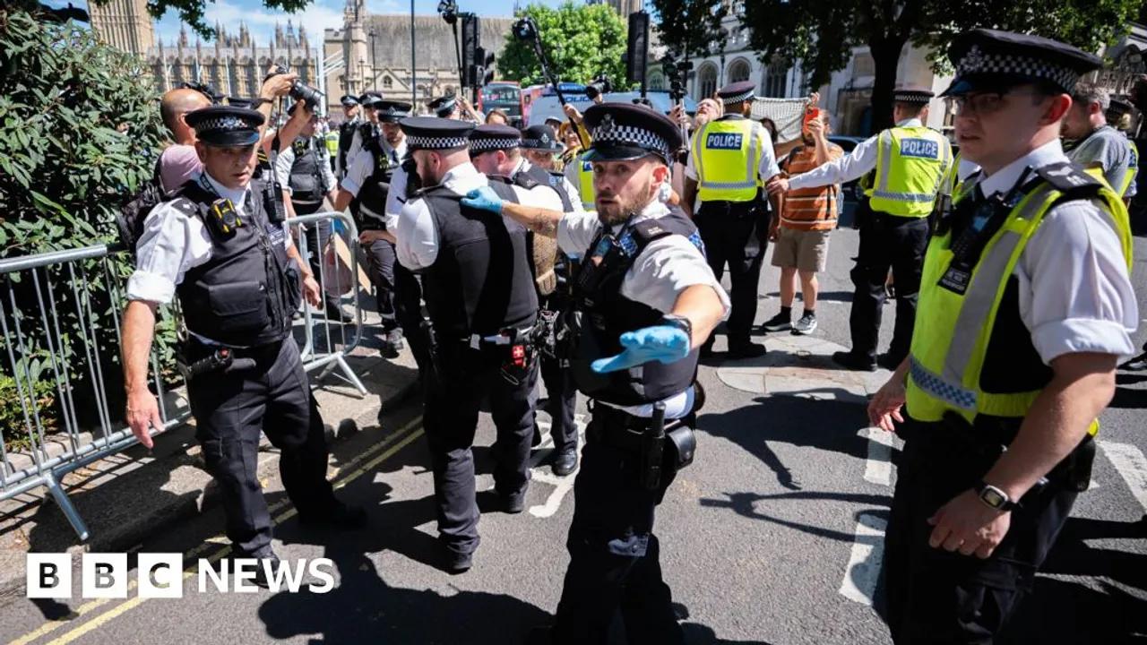 Fifty-five Arrests At Protests Against Palestine Action Ban Image