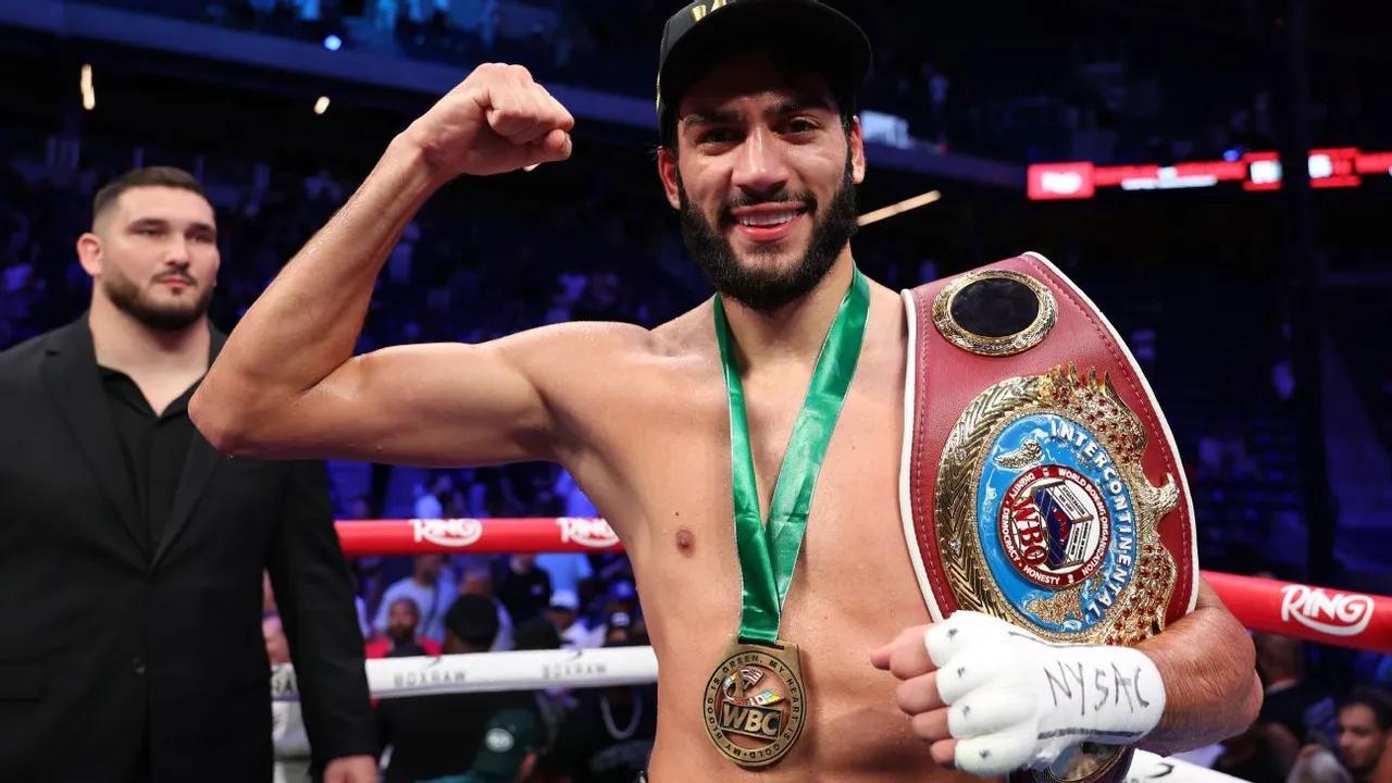 Hamzah Sheeraz Secures Tko Victory Over Edgar Berlanga In Round Five Image