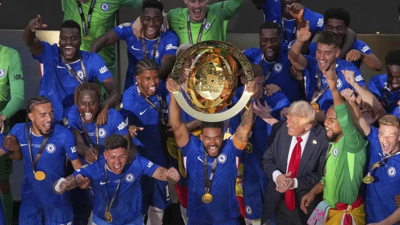Chelsea's Cole Palmer Shares Club World Cup Stage With Trump Image