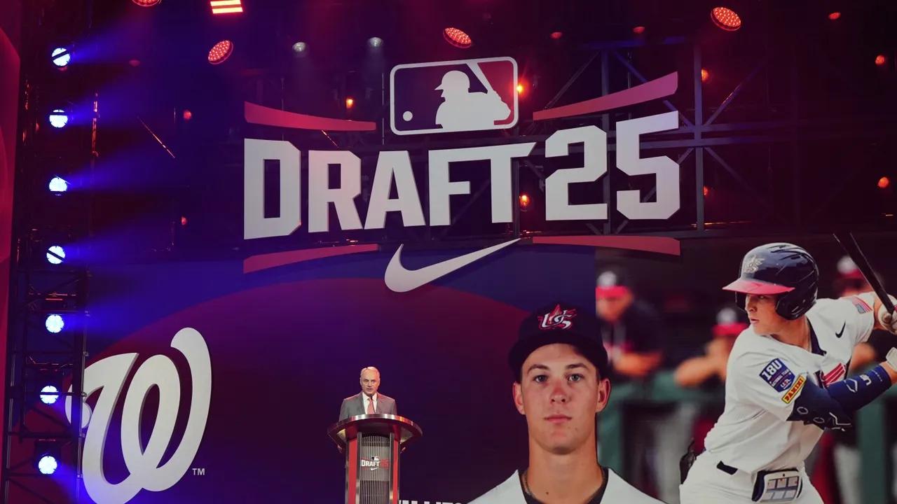 Eli Willits Selected First Overall In Mlb Draft By Nationals Image