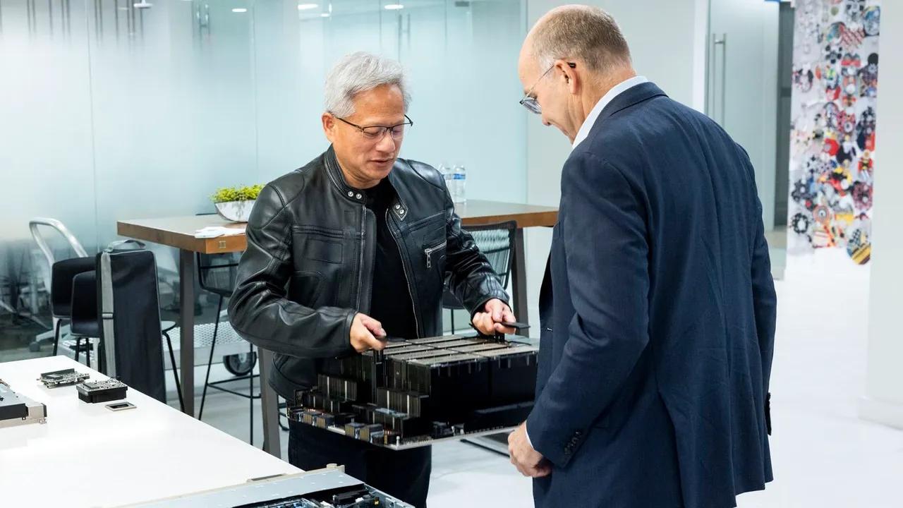 Debate Over Ai's Impact On Jobs: Jensen Huang Vs. Dario Amodei Image