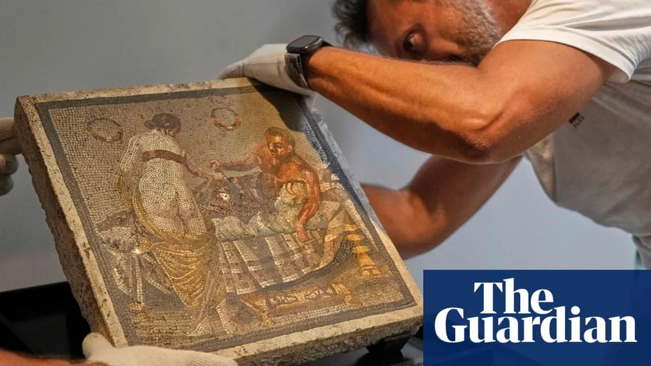 Nazi-looted Erotic Mosaic Returned To Pompeii Image
