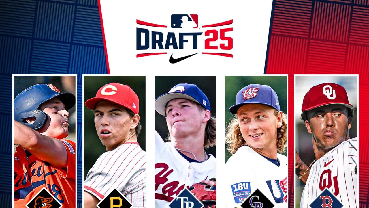 Top Teams With Best Draft Hauls In 2025 Mlb Draft Image