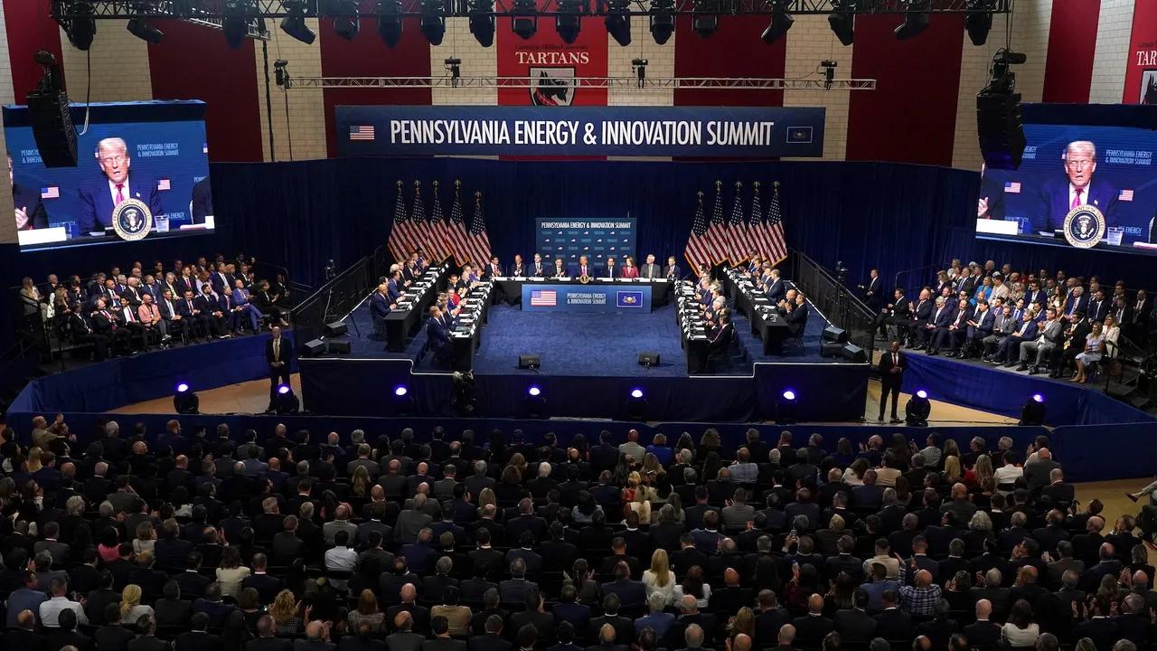 Trump Attends Summit With Tech And Energy Leaders Amid Ai Expansion Image