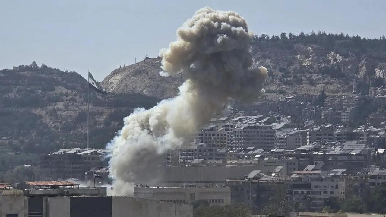Israel Strikes Damascus Amid Syrian Clashes With Druze Minority Image