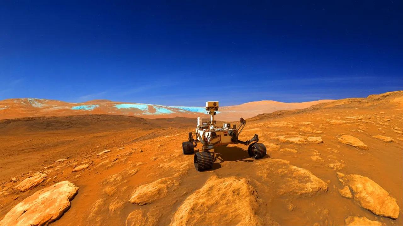 Mars' True Colors: Unveiling The Optical Illusion Of The Red Planet Image