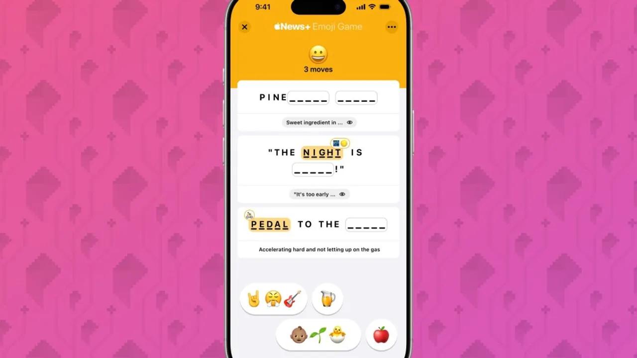 Apple Launches Emoji Word Game On Apple News+ Image