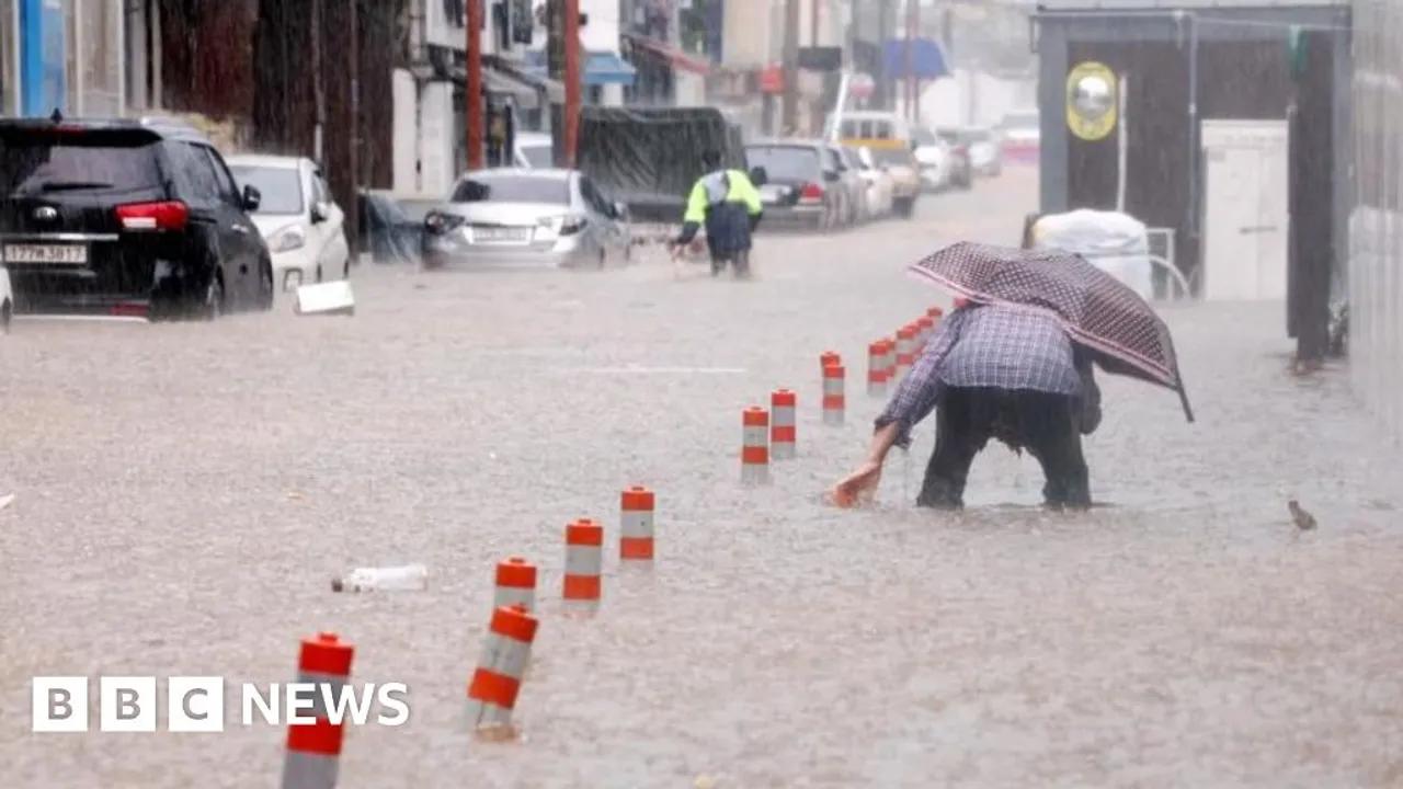 Heavy Rains In South Korea Cause Fatalities And Mass Evacuations Image