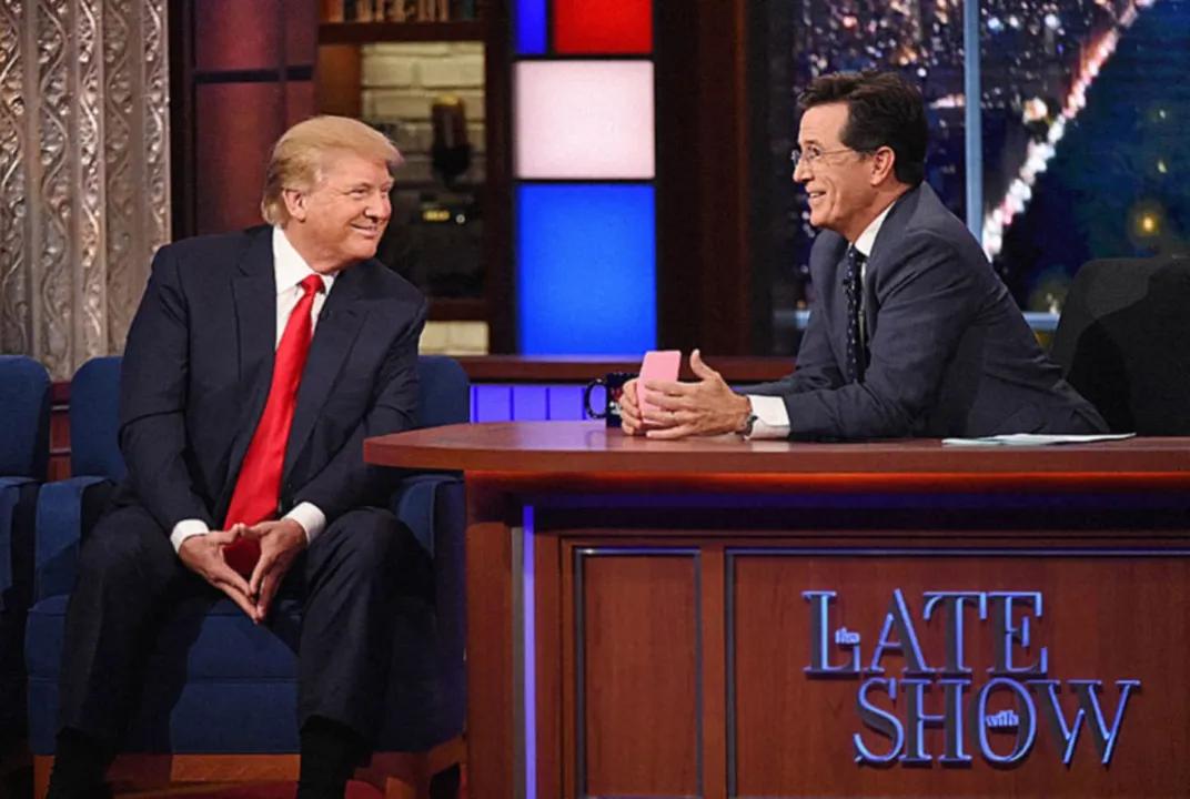 The Colbert-trump Saga And The Decline Of Late-night Television Image