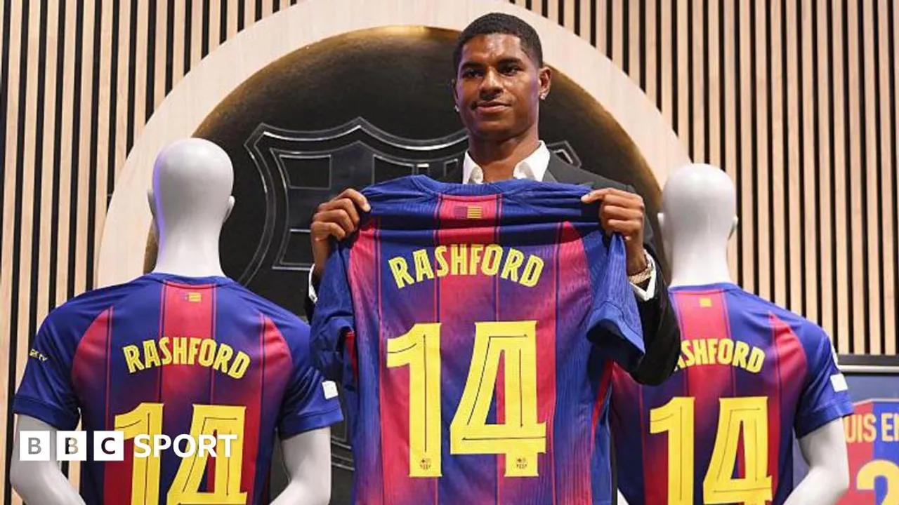 Marcus Rashford Joins Barcelona On Loan From Manchester United Image