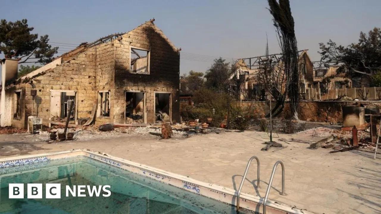 Cyprus Wildfire Claims Two Lives Amid 44c Heatwave Image