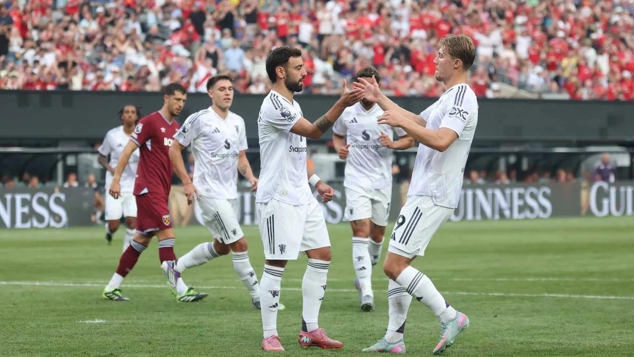 Manchester United Triumphs Over West Ham In Summer Series Opener Image