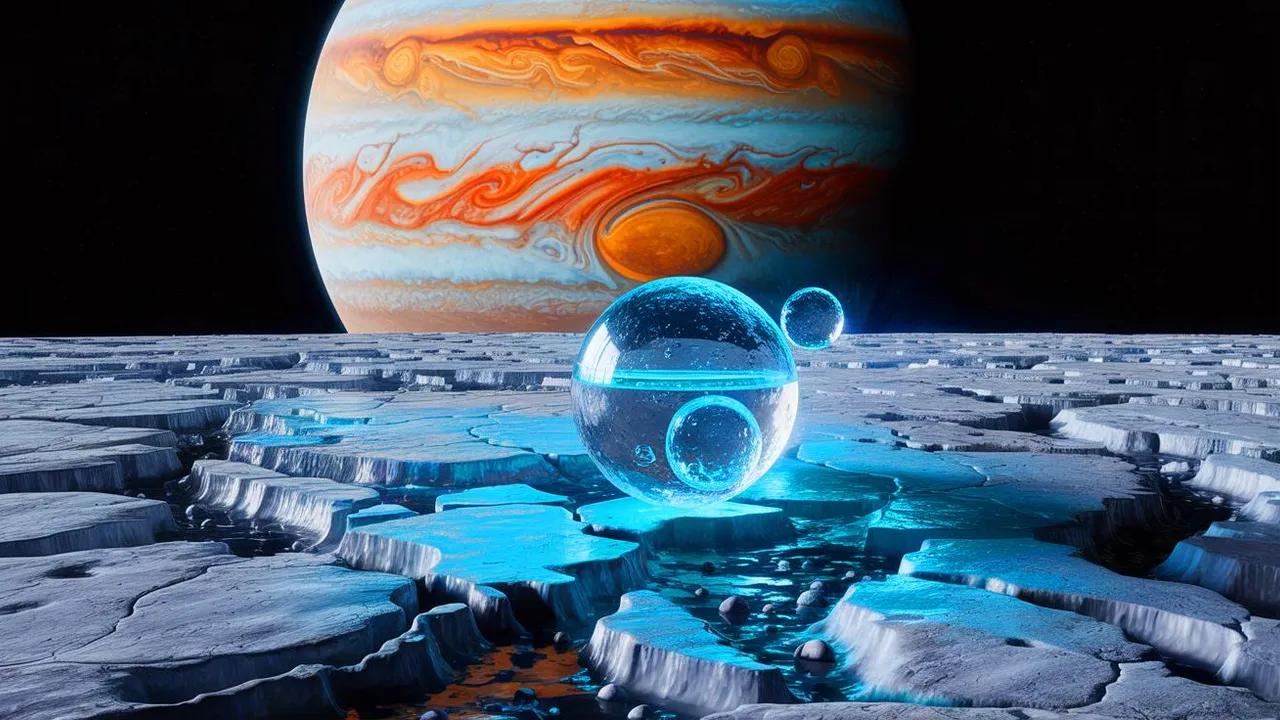 Webb Telescope Detects Unsettling Signal On Europa Image