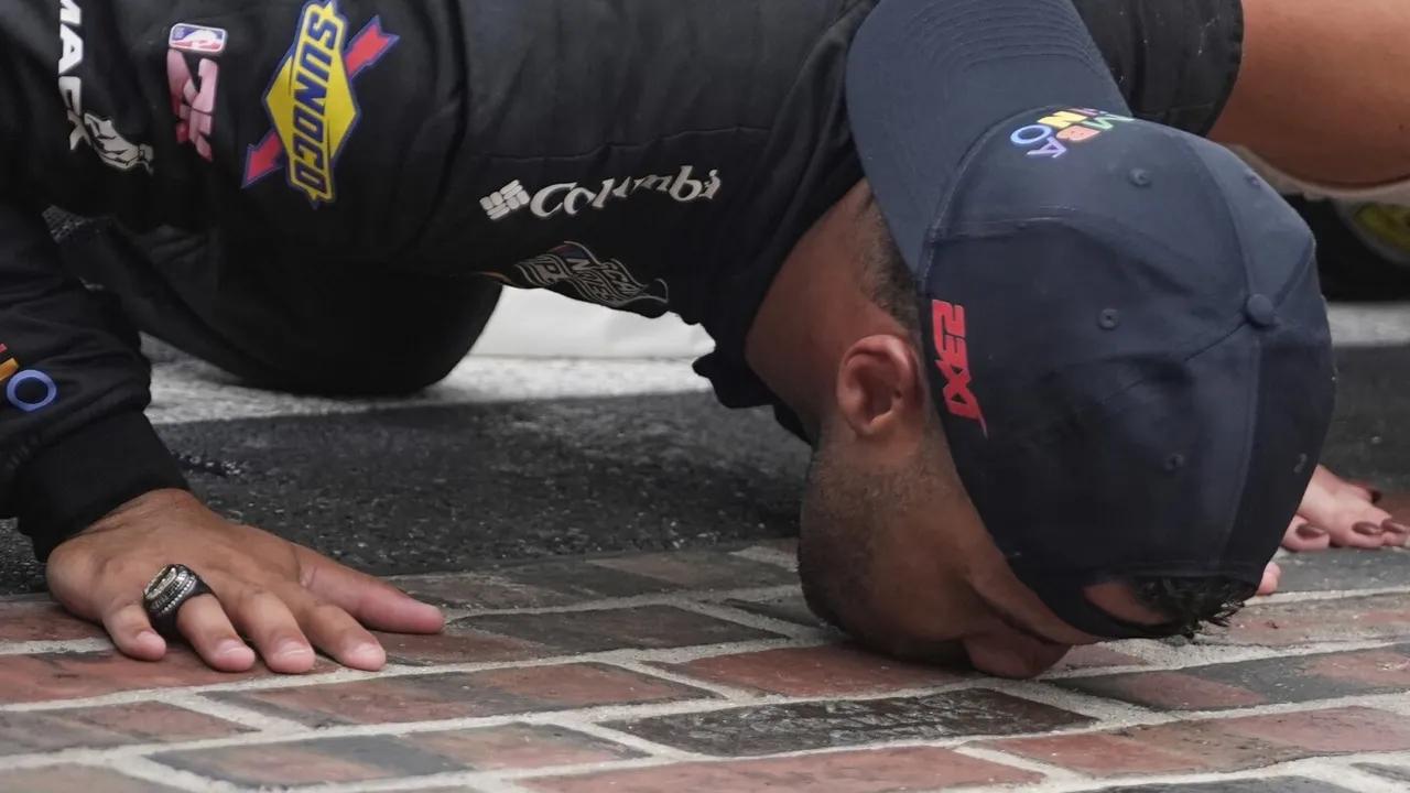 Bubba Wallace Makes Historic Brickyard 400 Victory Image