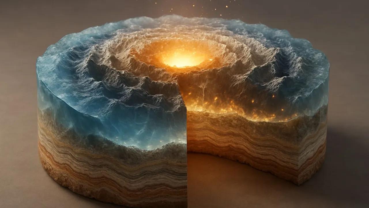 New Discovery Of Ocean At Earth's Core Challenges Understanding Image