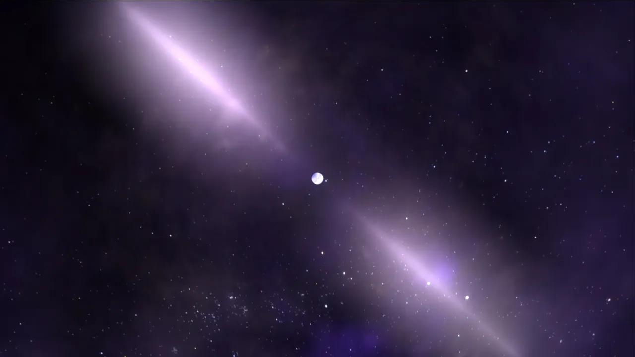 Pulsar Psr J0922+0638 Exhibits Regular Rotation 'glitches' Image