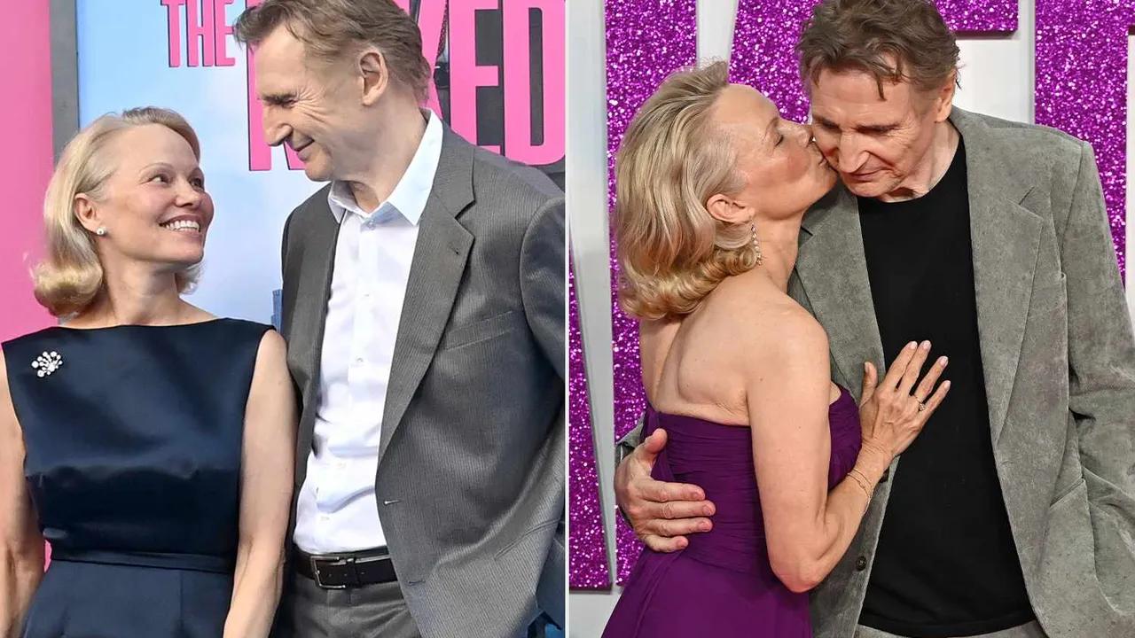 Pamela Anderson And Liam Neeson Ignite Dating Speculation During 'naked Gun' Promotions Image