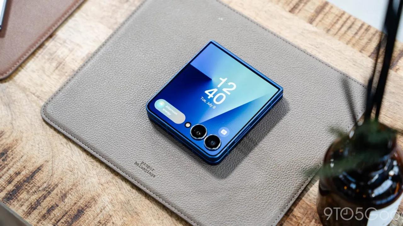 Apple's Accidental Galaxy Z Flip 7 Promo Post Explained Image