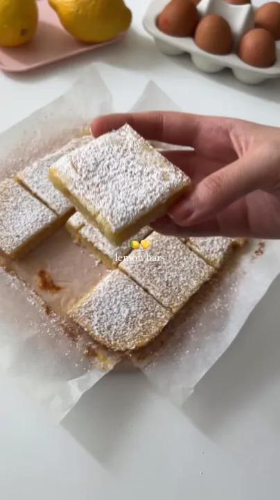 Lemon Bars Recipe Image