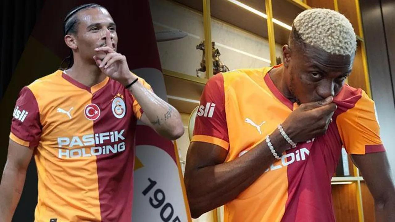 Galatasaray, Victor Osimhen Ve Leroy Sane Için Imza Töreni Düzenledi Image