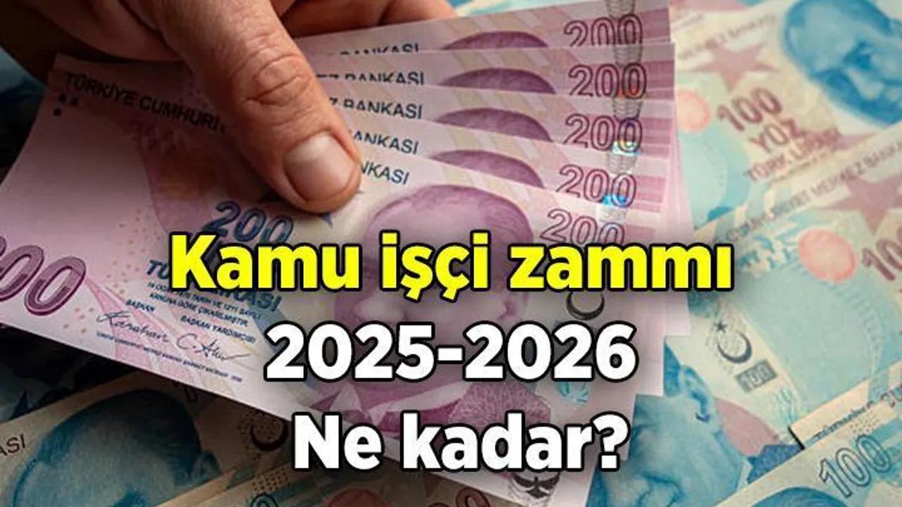 2025-2026 Kamu Işçi Zammı Detayları Açıklandı Image
