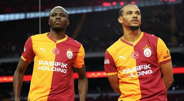 Galatasaray, Victor Osimhen Ve Leroy Sane Için Imza Töreni Düzenledi Image
