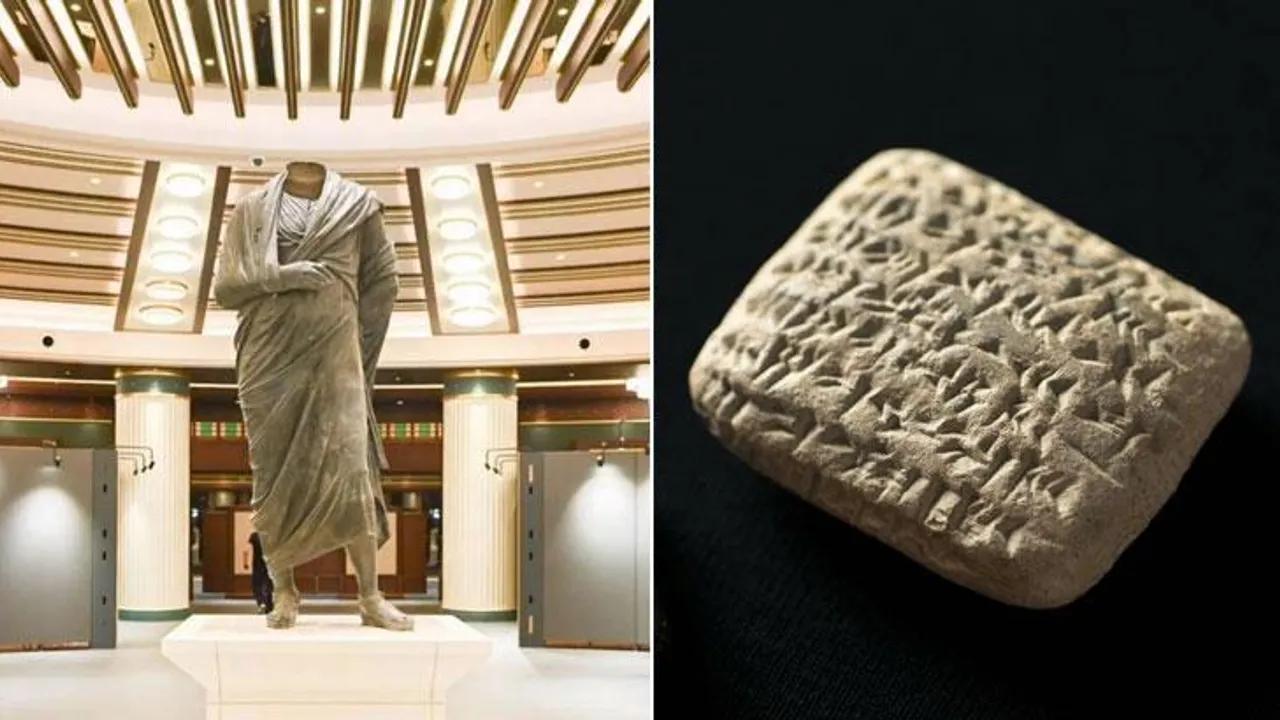 Cumhurbaşkanlığı Külliyesi'nde Arkeoloji Buluşması: Marcus Aurelius Heykeli Ilk Kez Sergilenecek Image