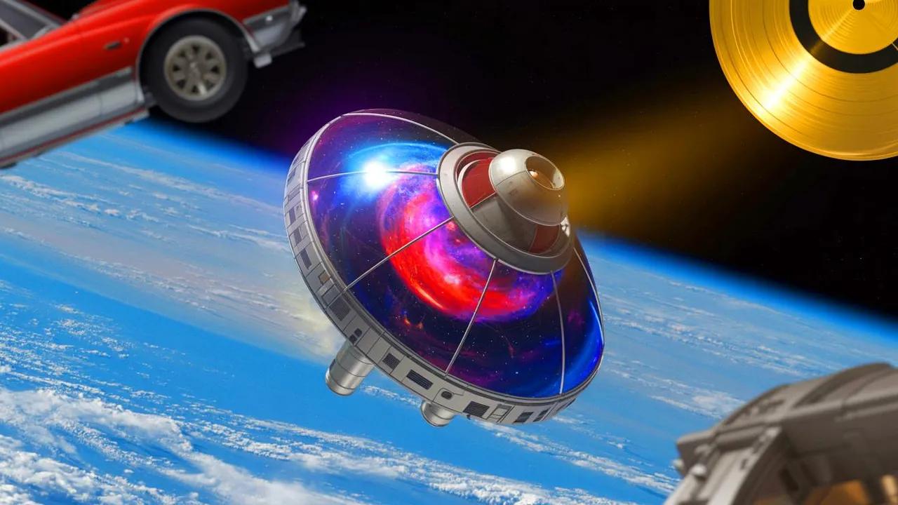 Nasa's Cosmic Messages: Exploring Humanity's Legacy In Space Image