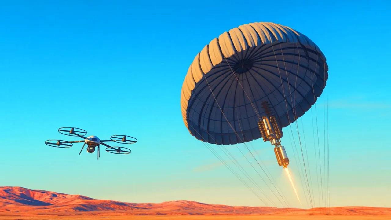 NASA Mars Görevleri İçin Yenilikçi Sensörlere Sahip Süpersonik Paraşütleri Test Ediyor Image