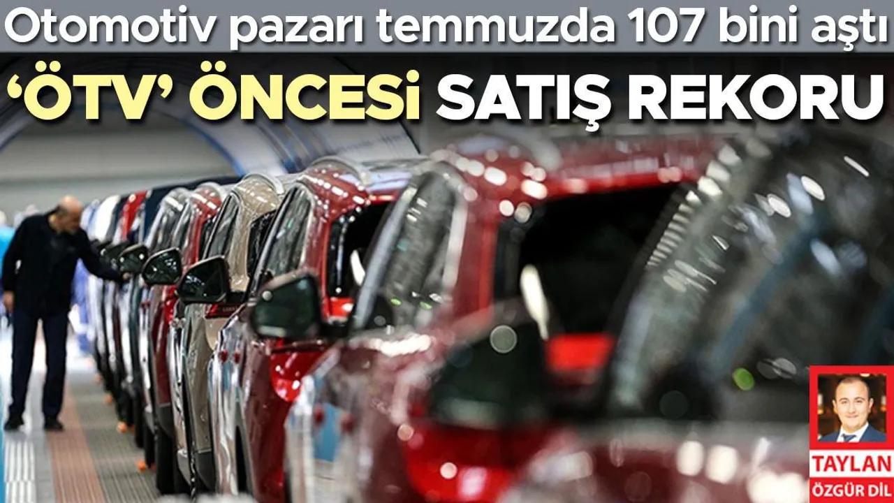Otomotiv Sektörü Temmuzda Rekor Satışlarla Öne Çıktı Image