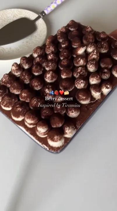 Tiramisu-inspired Berry Dessert Recipe Image