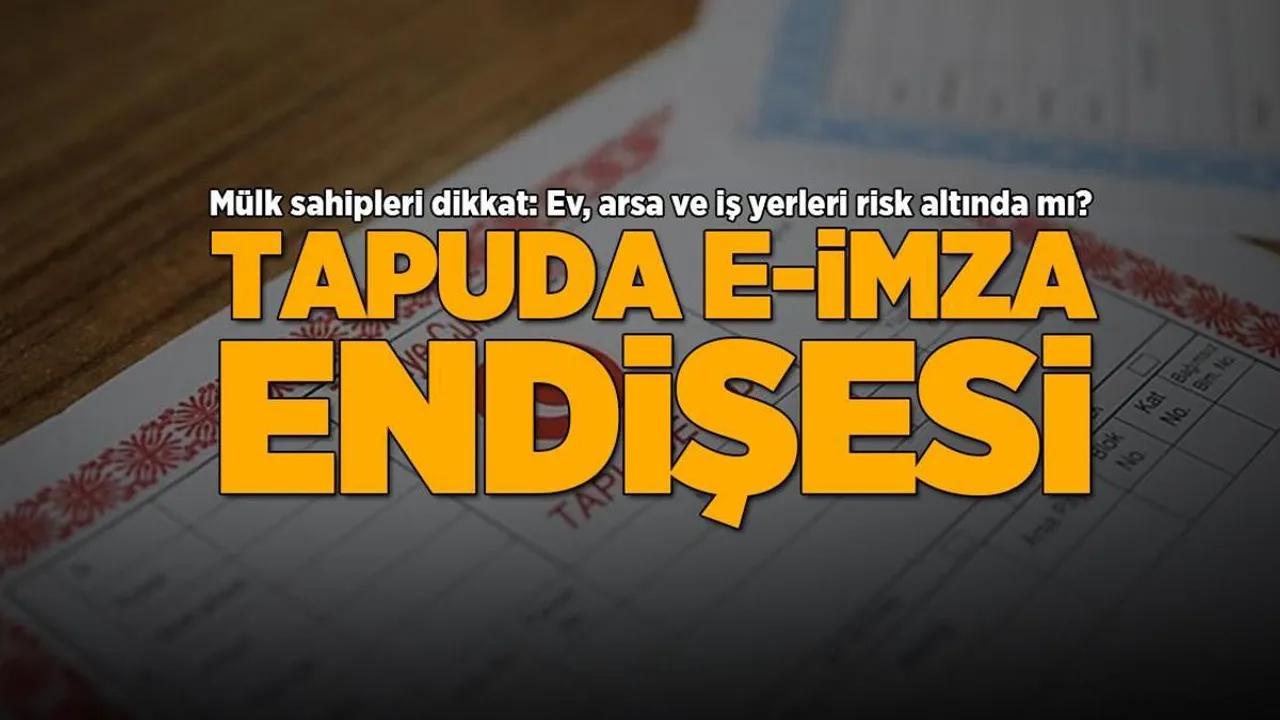Tapuda E-İmza Dolandırıcılığına Karşı Alınması Gereken Önlemler Image