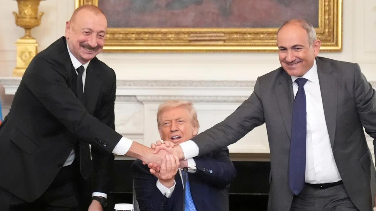 Armenia and Azerbaijan Sign Historic Peace Deal at White House Image