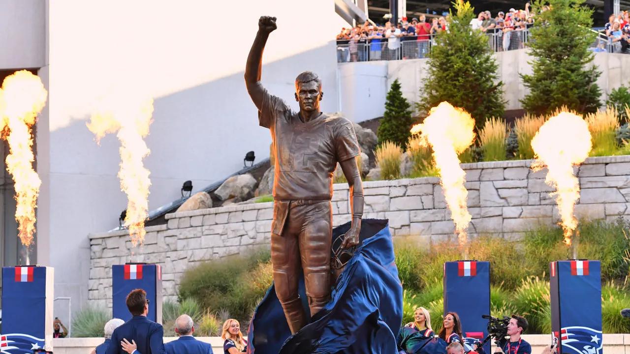 Patriots Honor Tom Brady with Monumental Statue Image