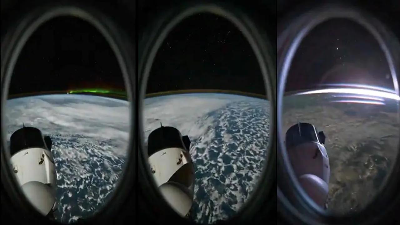 NASA Astronotu Uzaydan Büyüleyici Gün Doğumunu Paylaştı Image