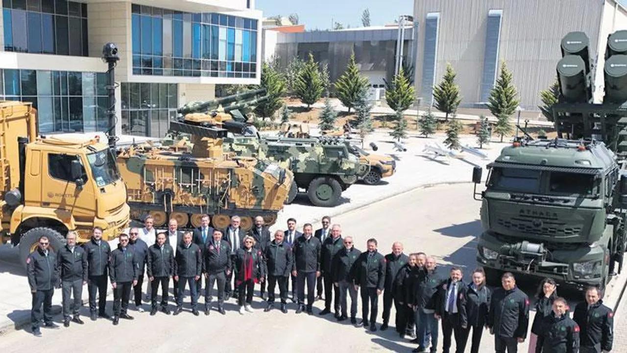 Roketsan'ın Çelik Kubbe Hava Savunma Sistemleri Tanıtıldı Image