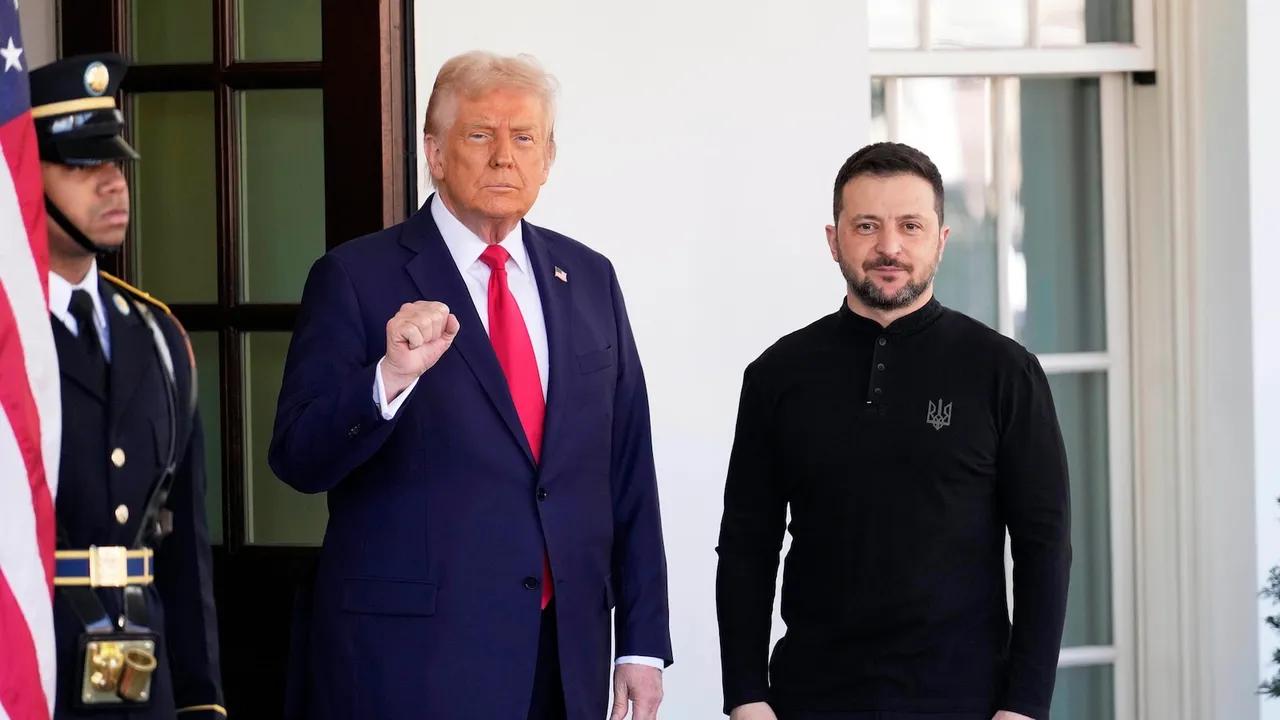 Trump Claims Zelenskyy Can End Russia Conflict Swiftly Before White House Meeting Image