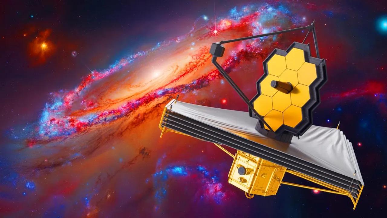 James Webb Telescope Unveils Surprising Galactic Rotations Image