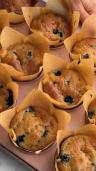 Banana & Blueberry Muffins