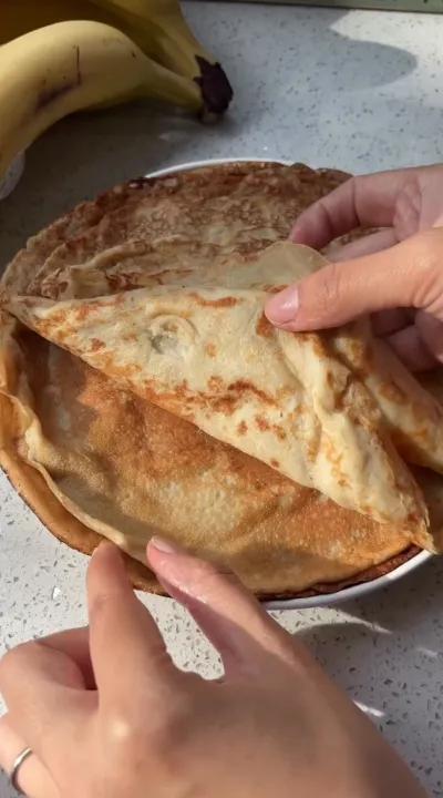 4 Malzemeli Muzlu Krep Tarifi Image