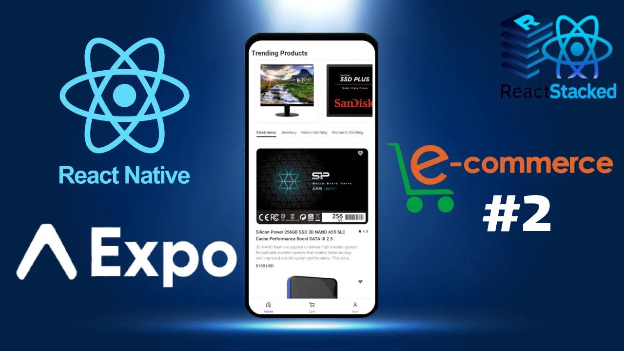 React Native Expo Tutorial #2 | Gluestack Ui (tailwind Css Library) Image