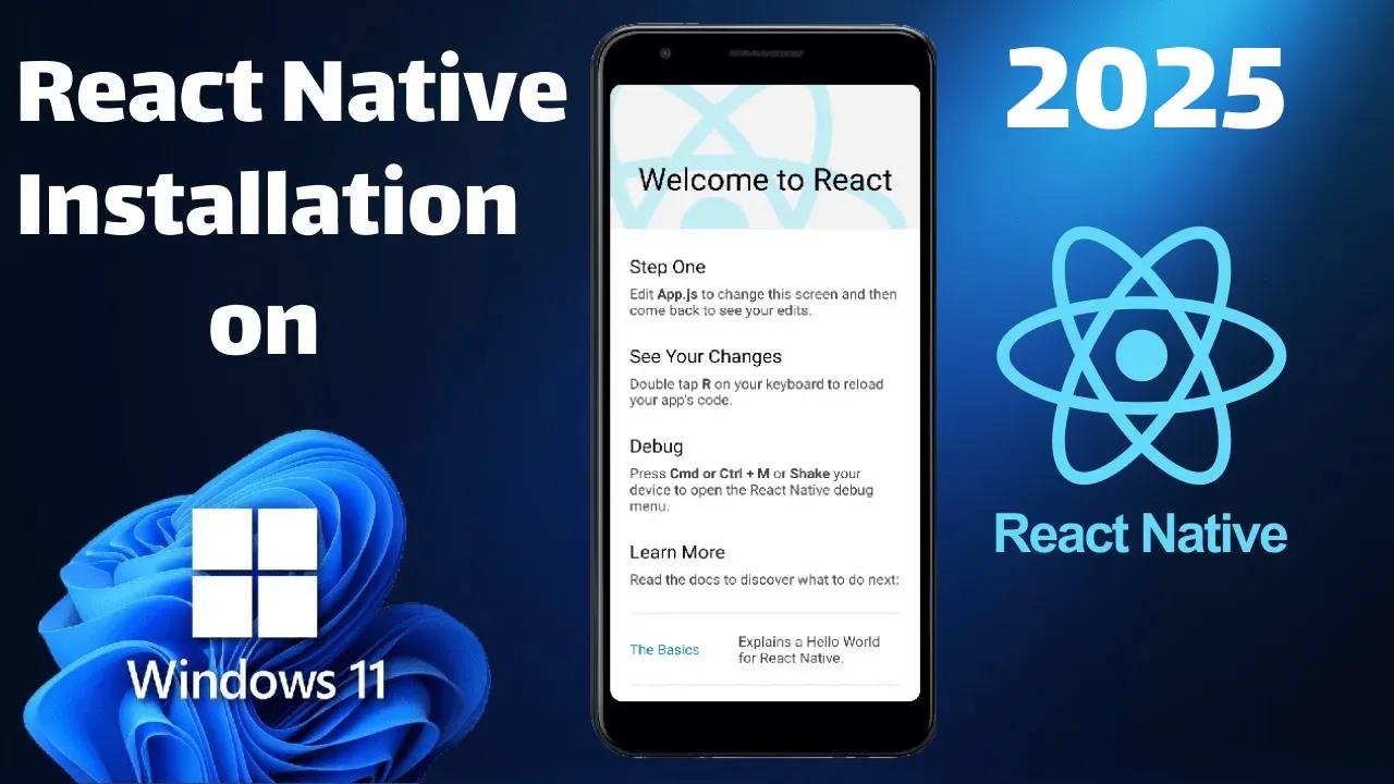 React Native Windows Kurulumu 2025 Image