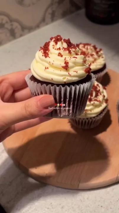 Red Velvet Cupcakes Recipe Image