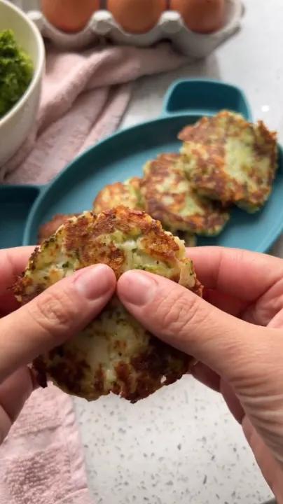 Broccoli & Cheese Fritters Recipe Image