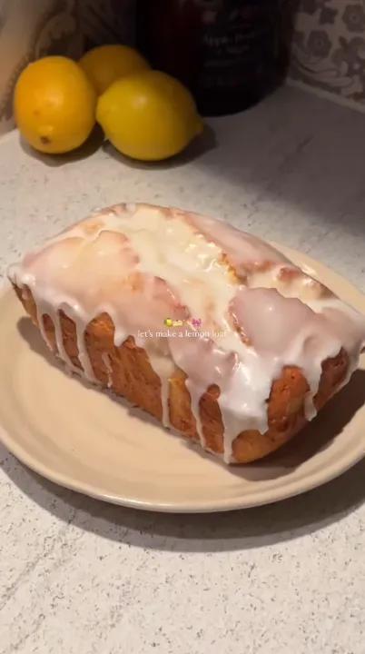 Lemon Loaf Cake Recipe Image