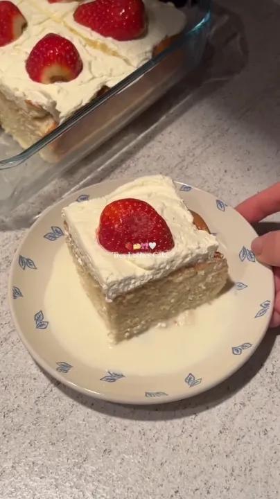 Tres Leches Cake Recipe Image