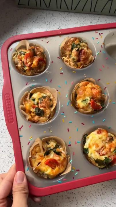 Tortilla Egg Cups Recipe Image